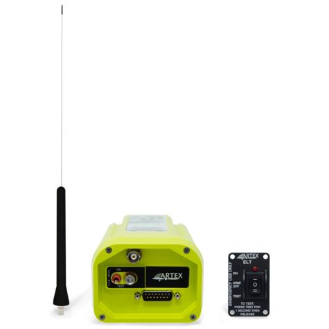 Hazmat - ELT345 Standard Kit, Whip (23.4in) &amp; Remote Switch