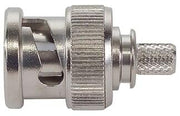 BNC Male Connector, Dual Crimp, Straight, RG-142, RG-400 (TRF17)
