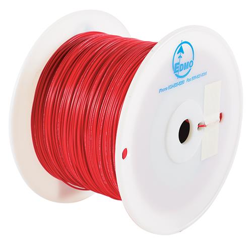 M22759/16 Extruded ETFE Tefzel Wire, 22AWG, Red