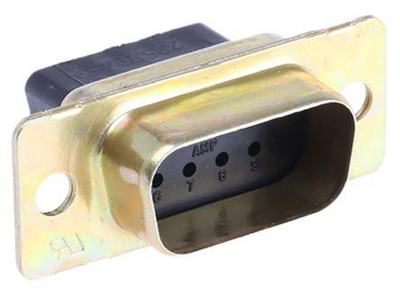 Konektor D-SUB, Jantan, 9-Pin, Krimp (TRF30.6)