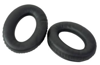 Bose A20 Headset Ear Cushions, Black, Protein Leather (Pair) **Closeout**