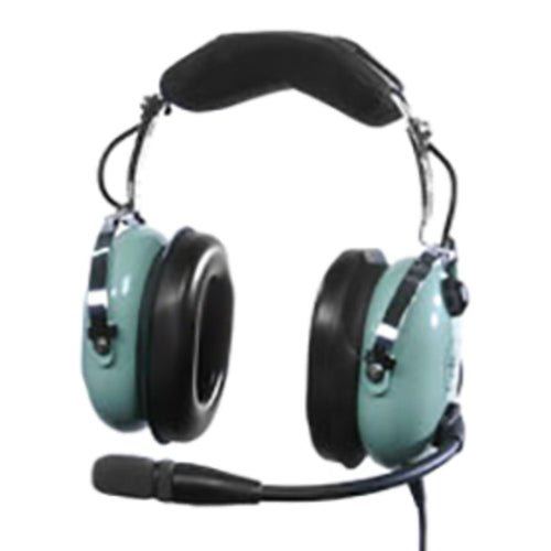 David Clark H10-20 Passive Aviation Headset, Dual Plug, 24 dB NRR, 40074G-01