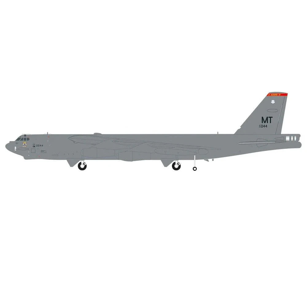 Herpa 1/200 Angkatan Udara AS Boeing B-52H 23rd Bomb Squadron "Barons" 5th BW "Excalibur" 60-0044
