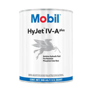 Mobil HyJet IV-A plus Fire Resistant Aviation Hydraulic Fluid, 1 US Quart (946 mL)