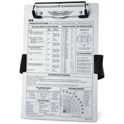 ASA VFR Clipboard with Strap & Pencil Holder