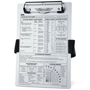 Clipboard VFR ASA dengan Strap & Tempat Pensil