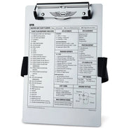 Clipboard IFR ASA dengan Strap & Tempat Pensil