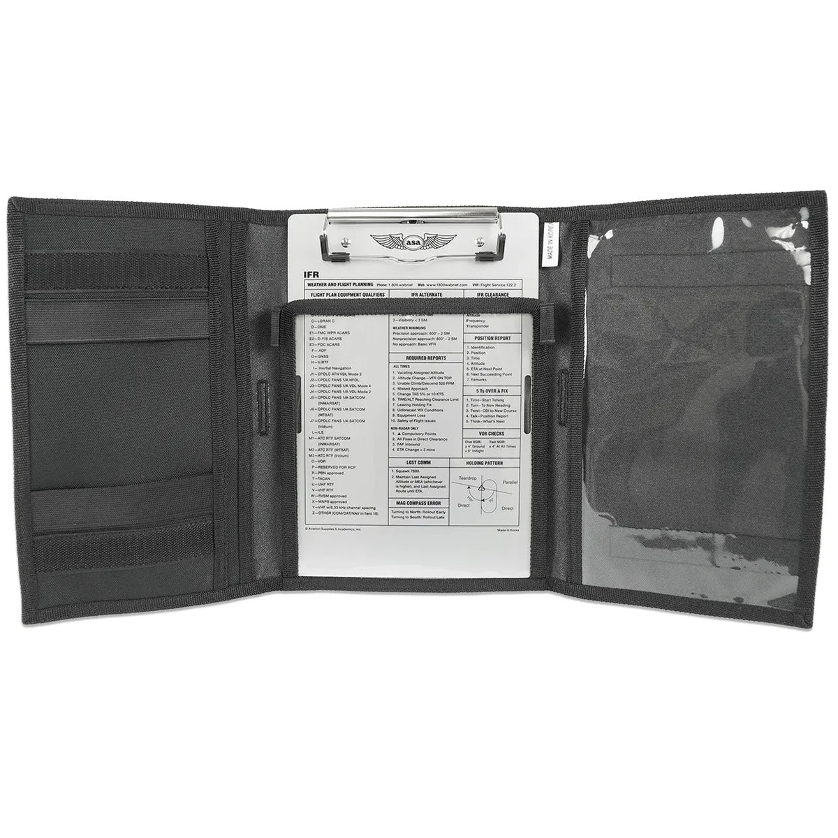 Kneeboard Lipat Tiga IFR ASA