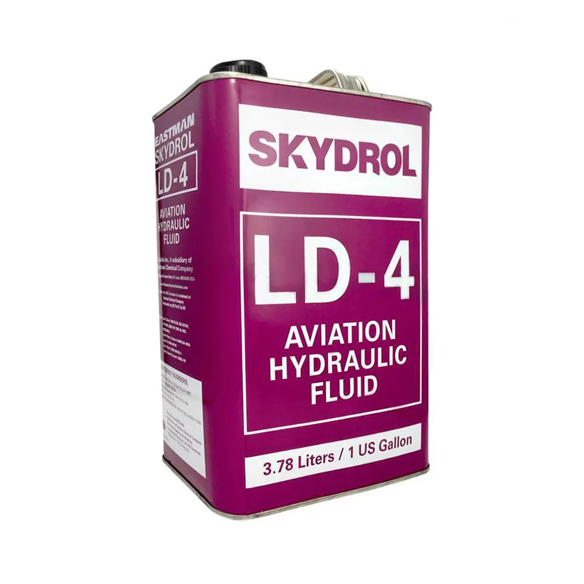 Eastman Skydrol LD-4 Aviation Hydraulic Fluid, 1 US Gallon / 3.78L