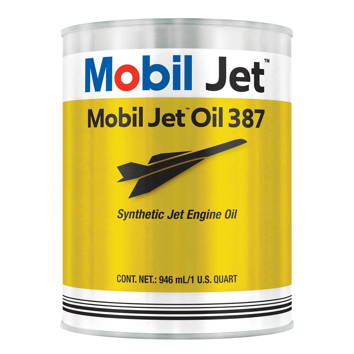 Mobil Jet Oil 387 Synthetic Turbine Engine Oil, 1 US Quart (946 mL)