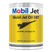 Mobil Jet Oil 387 Synthetic Turbine Engine Oil, 1 US Quart (946 mL)