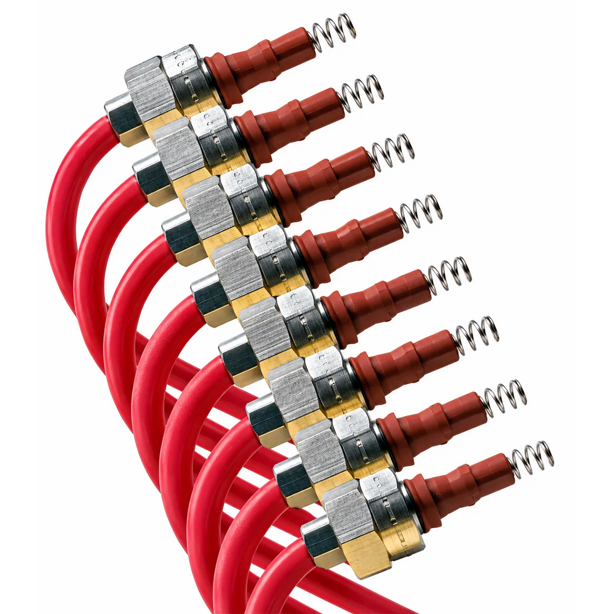 Champion Aerospace Slick Complete Ignition Harness, Red, for 5/8-24 Spark Plugs, M4004R