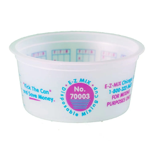 E-Z Mix 70003 Disposable Paint Mixing Cups, 1/4 Pint, Case of 200, MIXINGCUP40Z