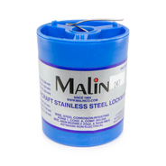 Malin Lockwire Stainless Steel Safety Wire - 1 lb Spool (Multiple Sizes Available)