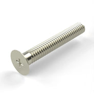 Pilot Gear 100 Degree Flat Countersunk Phillips Machine Screw, 8-32 x 1-1/2 in, Cadmium Plated Steel, MS24693S58