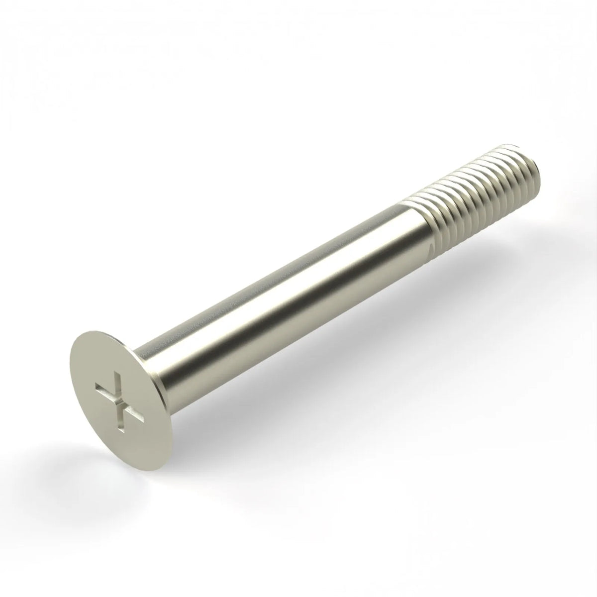 Pilot Gear 100 Degree Flat Head Machine Screw, 10-32 UNF x 1-9/32 in, Cadmium Plated Steel, MS24694S62