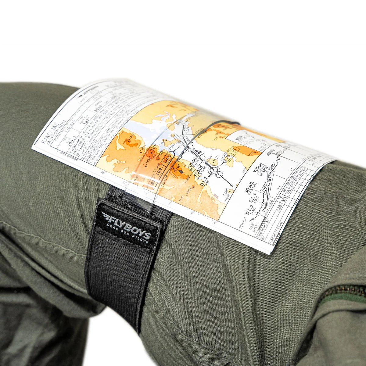 FlyBoys Map Strap Leg Strap