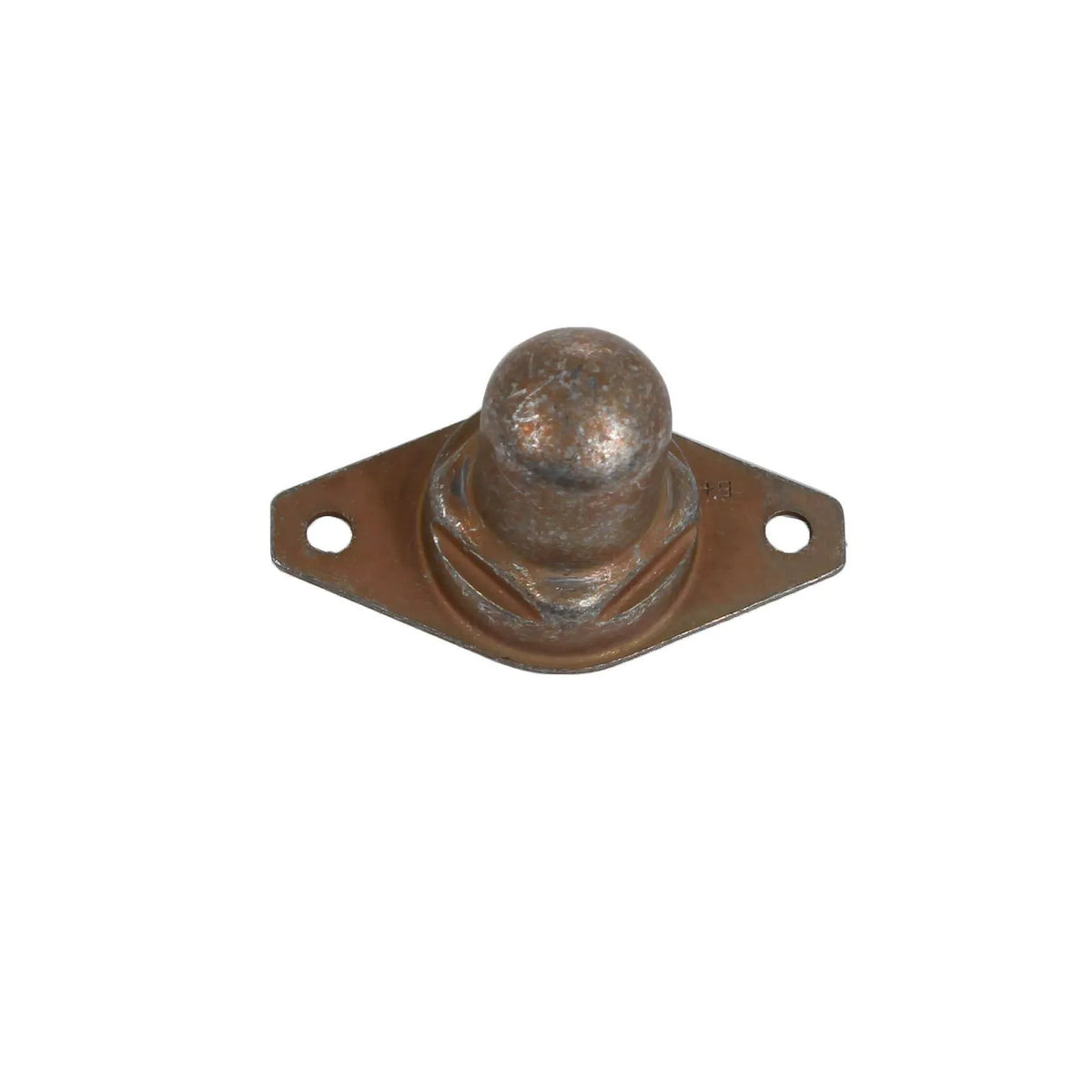 Pilot Gear Self-Locking Capped Double Lug Nutplate, 1/4-28 UNJF, Cadmium Plated Steel, NAS1473A4