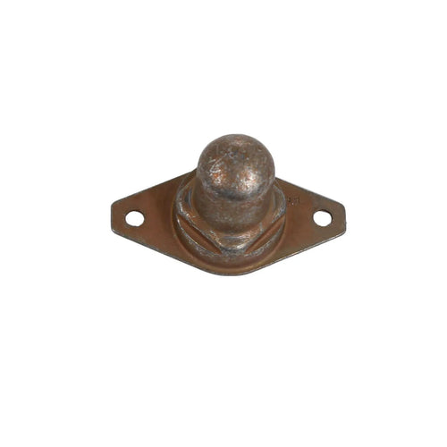 Pilot Gear Self-Locking Capped Double Lug Nutplate, 1/4-28 UNJF, Cadmium Plated Steel, NAS1473A4