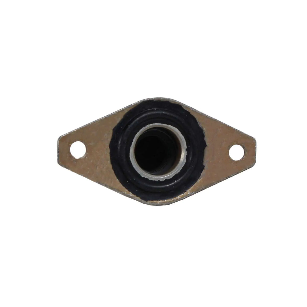 Pilot Gear Self-Locking Capped Double Lug Nutplate, 1/4-28 UNJF, Cadmium Plated Steel, NAS1473A4