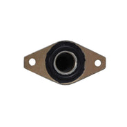 Pilot Gear Self-Locking Capped Double Lug Nutplate, 1/4-28 UNJF, Cadmium Plated Steel, NAS1473A4