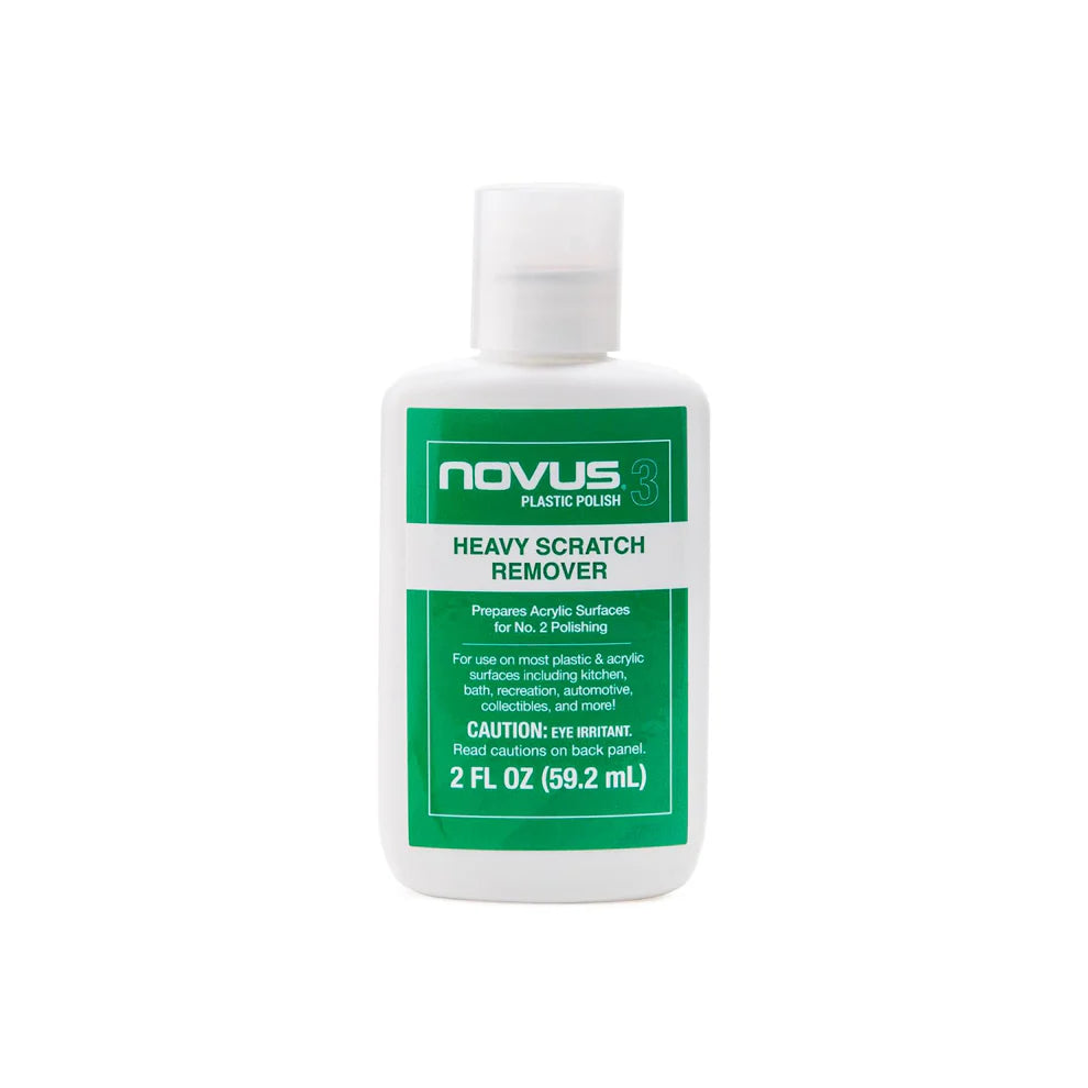NOVUS 3 Poles Plastik Penghilang Goresan Berat 59.2 mL / 2 oz
