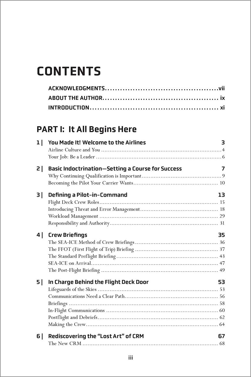 ASA Pilots in Command - Your Best Trip, Every Trip - Third Edition