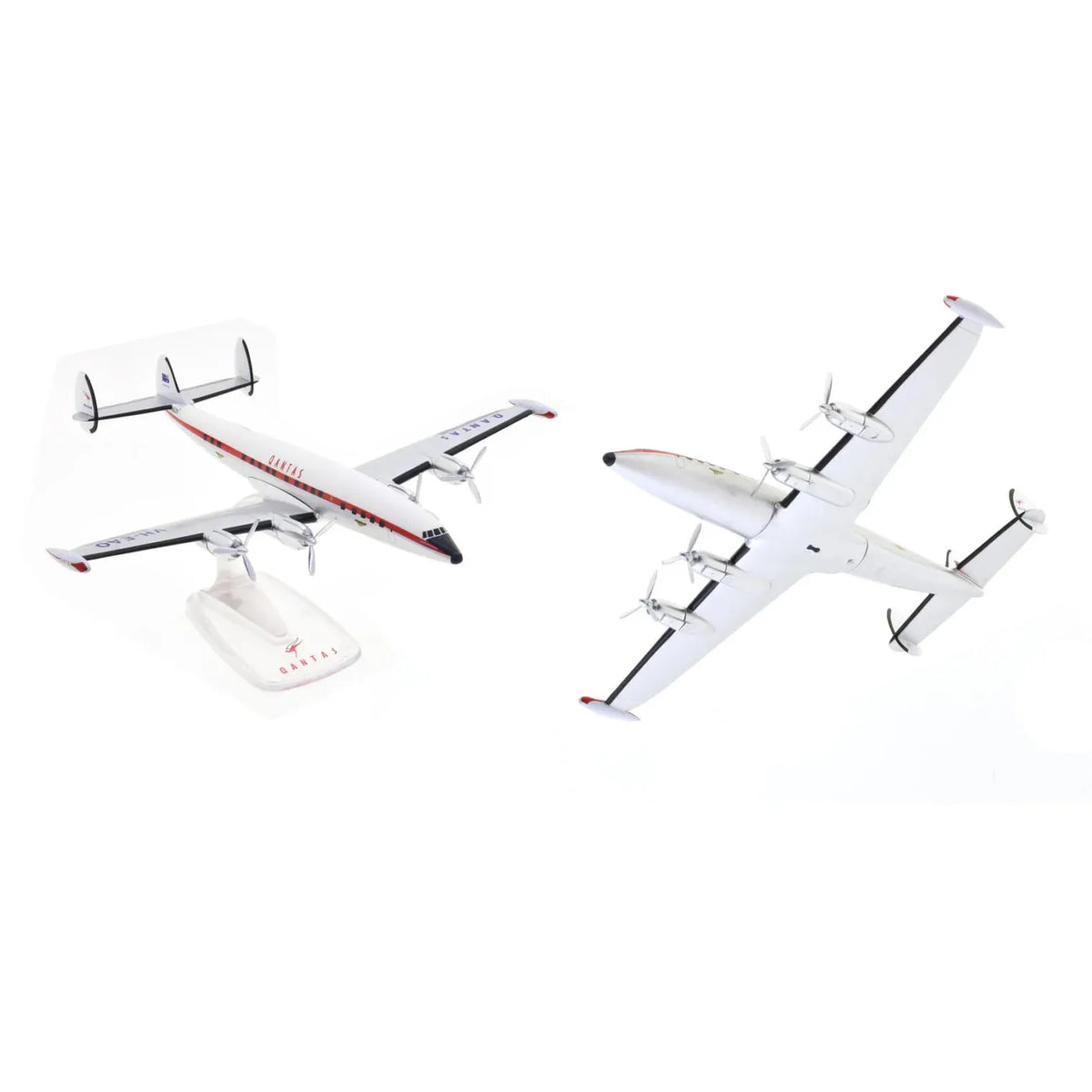 PPC 1/125 Qantas Super Constellation Model Pesawat