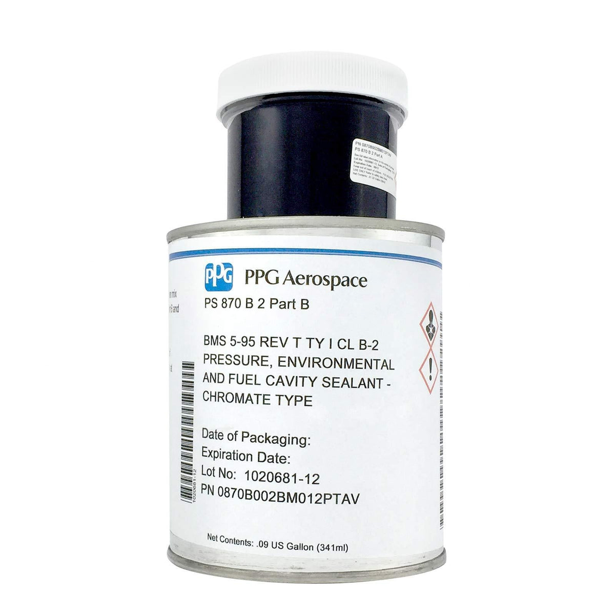 PPG P/S 870 Class B-2 Corrosion Inhibitive Sealant, 1 Pint Kit, PS870B2PT