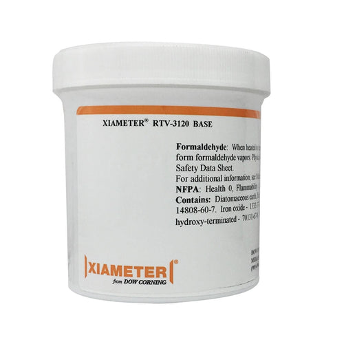 Dow SILASTIC RTV-3120 Mold-Making Base, Red, 453 g Jar, RTV3120-1LB