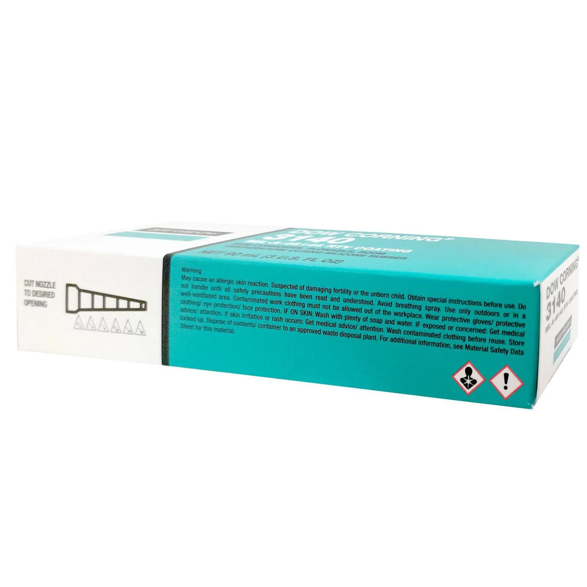Dow DOWSIL 3140 RTV Coating, Solventless Silicone Conformal Coating, 3 oz Tube, RTV3140-30Z