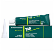 Dow DOWSIL 730 FS Solvent Resistant Sealant, White Fluorosilicone, 90 mL Tube, RTV730FS30Z