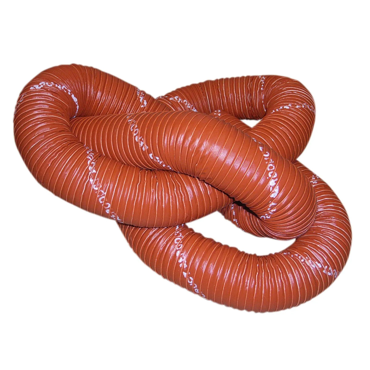 Thermoid Aeroduct SCAT Single Ply Silicone Coated Duct, Red, 3 in ID x 11 ft, SCAT12 (SCAT 12-528)