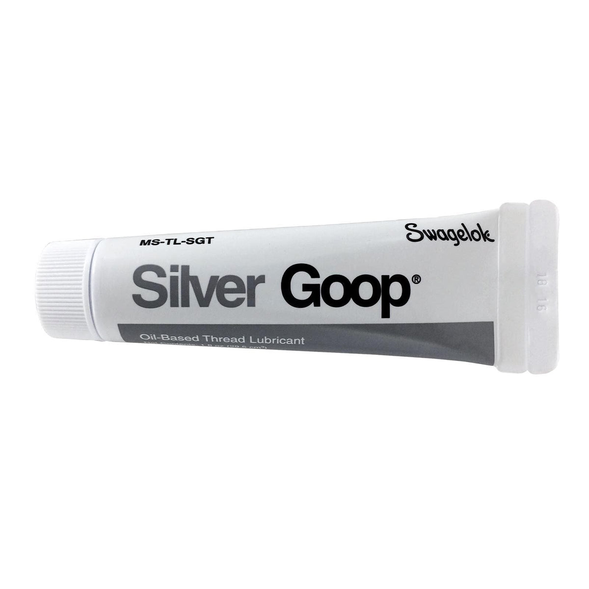 Swagelok Silver Goop Oil-Based Thread Lubricant, 1 fl oz Tube, MS-TL-SGT (SILVERG00P)