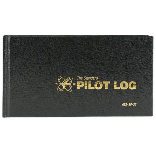 Buku Log Pilot Standar ASA - Hitam