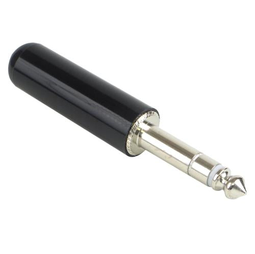 Switchcraft Littel-Plug Stereo Headphone Plug, 1/4 in, 3-Conductor, 260