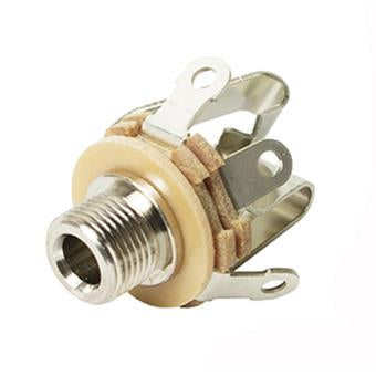 Switchcraft Littel-Jax Microphone Jack for 0.206 in Plugs, 3-Conductor, Open Frame, S12B