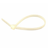 ABB Ty-Rap Cable Tie, 5.5 in, 40 lb, Natural Nylon 6.6, Pack of 100, TY524M