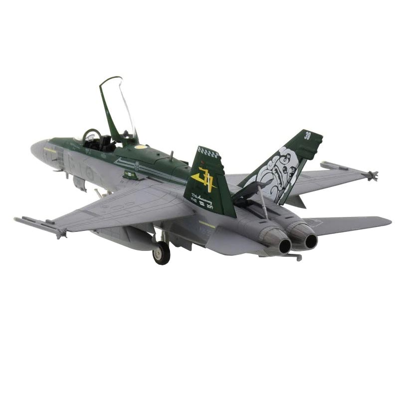 1/72 Scale RAAF McDonnell Douglas F/A-18A Hornet NO. 77 Squadron i77th Anniversaryi Williamtown Air Aircraft Model image 3