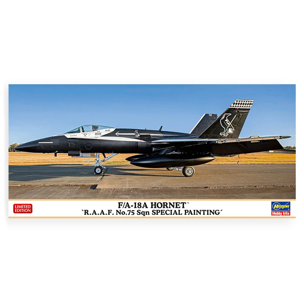 Hasegawa 1/72 RAAF F/A18A Hornet 75 Sqn. Commem. Design (Magpie) 2021 image 0