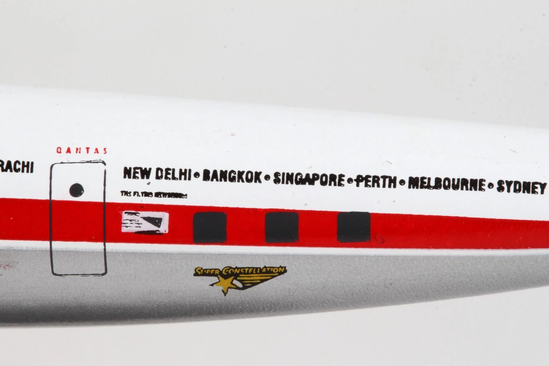 Postage Stamp 1/300 QANTAS Constellation L1049 VHEAO image 10