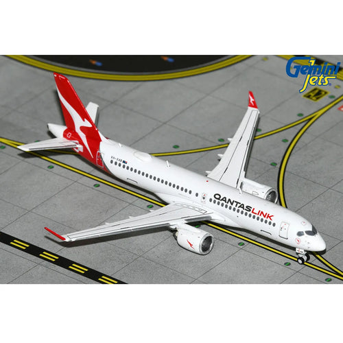 Model Pesawat QantasLink A220-300 VH-X4B Qantas Gemini Jets 1/400