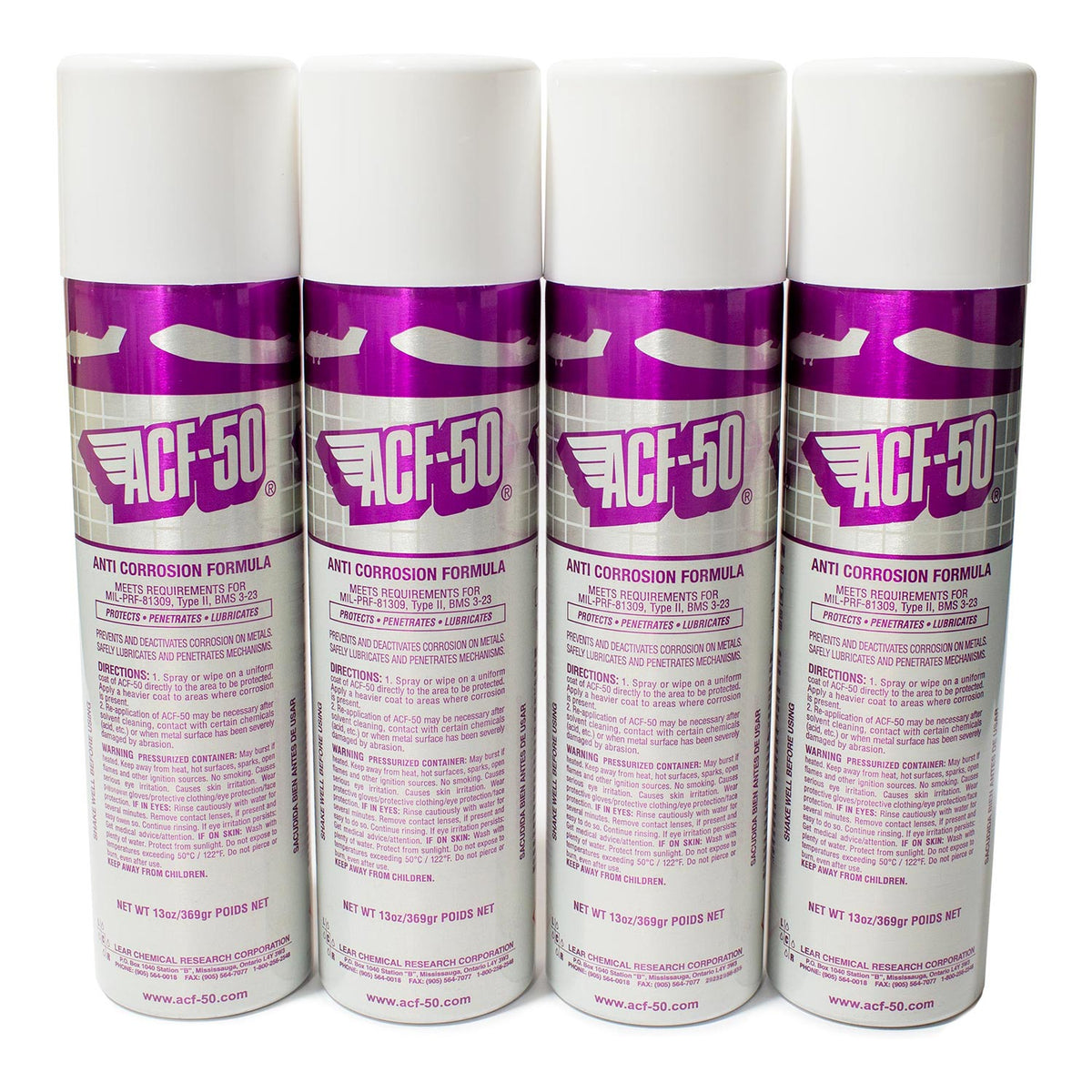 ACF-50 Anti Corrosion Formula 13oz Aerosol Can (4 Pack) image 0