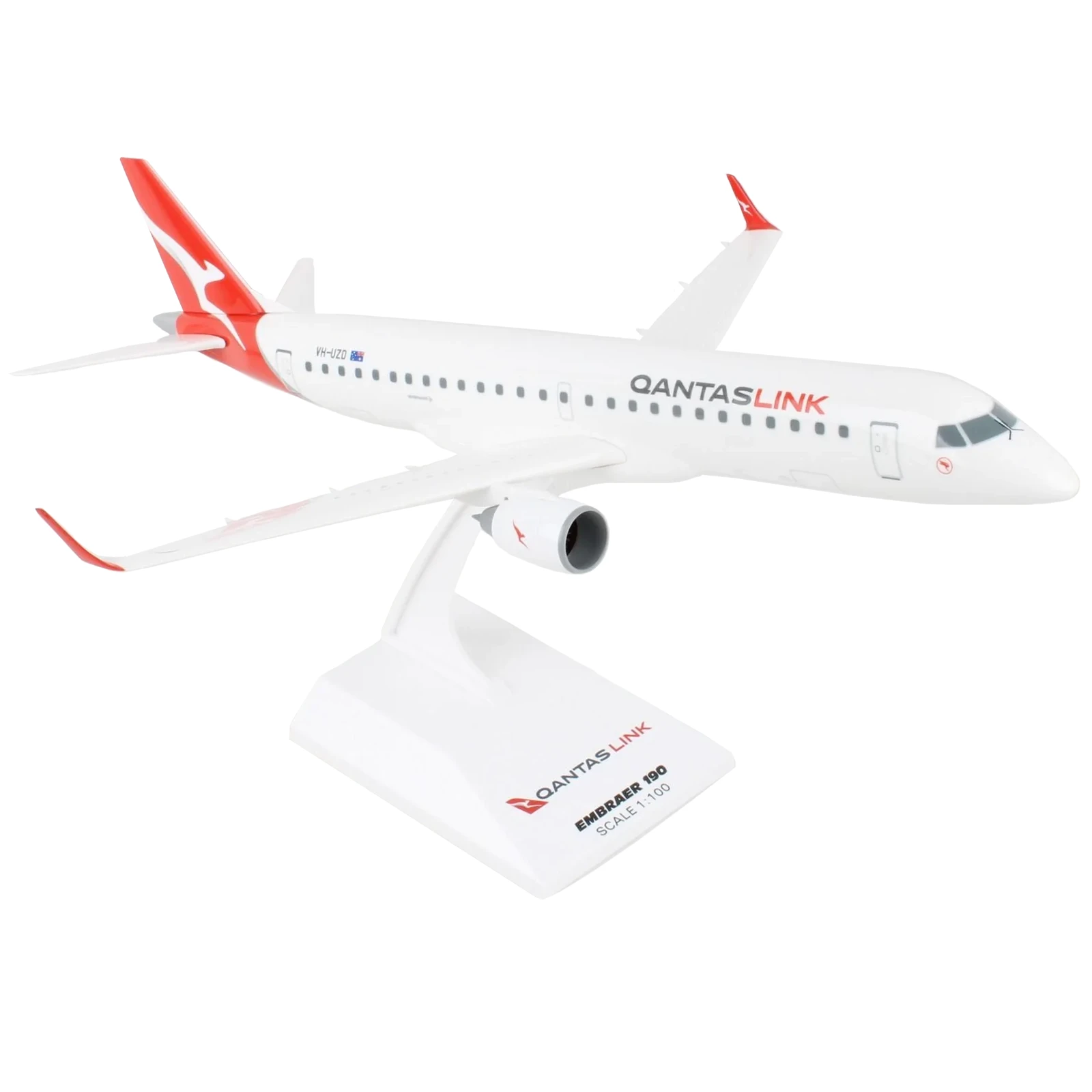 Skymarks 1/100 QantasLink E190 VH-UZD Aircraft Model image 0