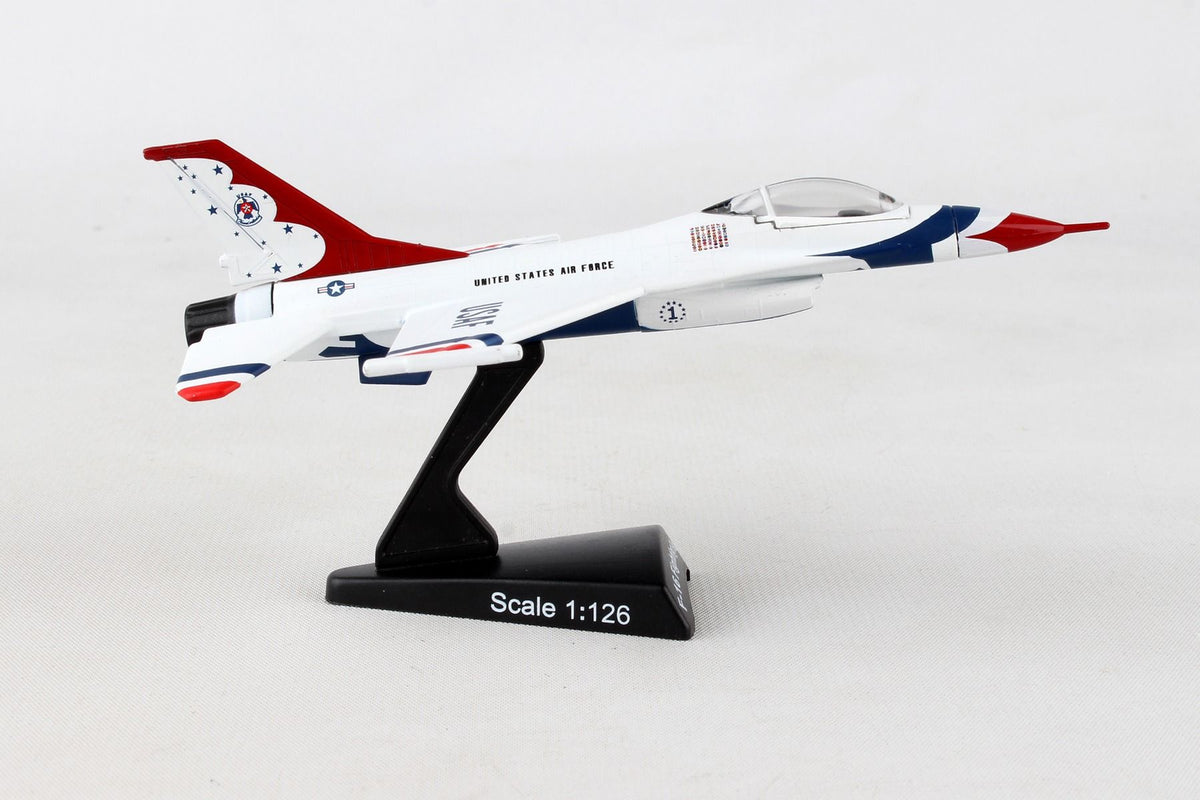 Postage Stamp 1/126 Thunderbirds F-16 Fighting Falcon image 3