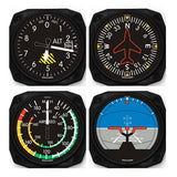 Trintec Classic 4-Piece Instrument Coaster Set