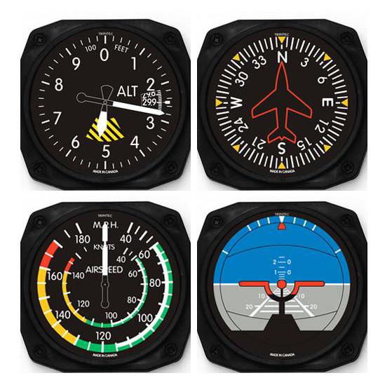 Trintec Classic 4-Piece Instrument Coaster Set image 0