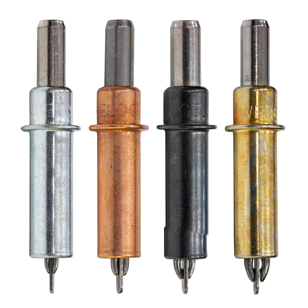 80-Piece CLECO Temporary Panel Fasteners with Pliers – 20 Each of 3/32", 1/8", 5/32", 3/16" Pins image 1