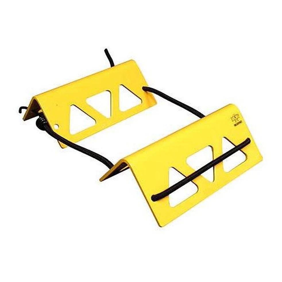 Forbes Aviation Large Yellow Travel Chocks - 8 inch