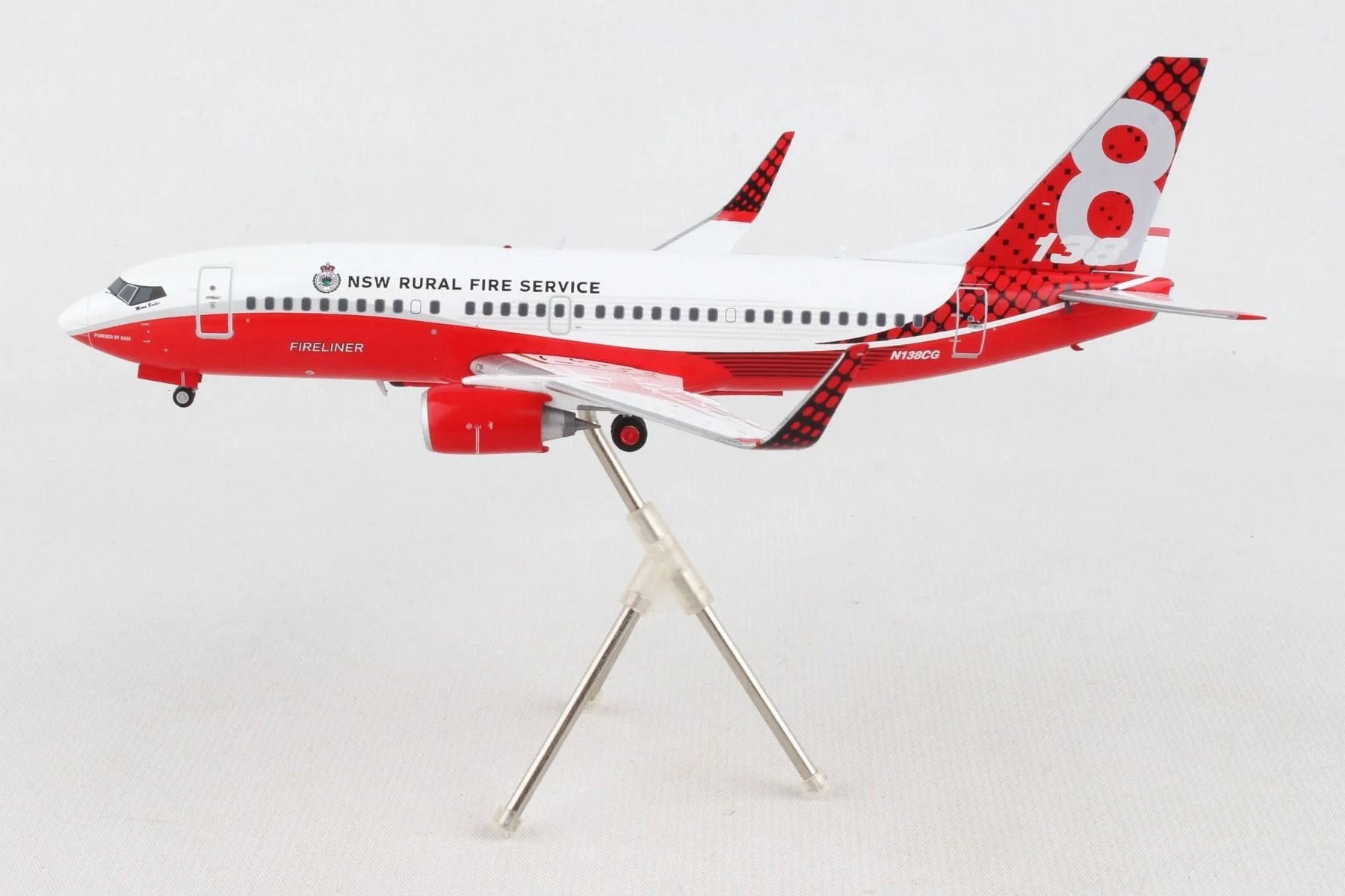 Gemini Jets 1/200 NSW Rural Fire Service B737-300 (N138CG) image 4